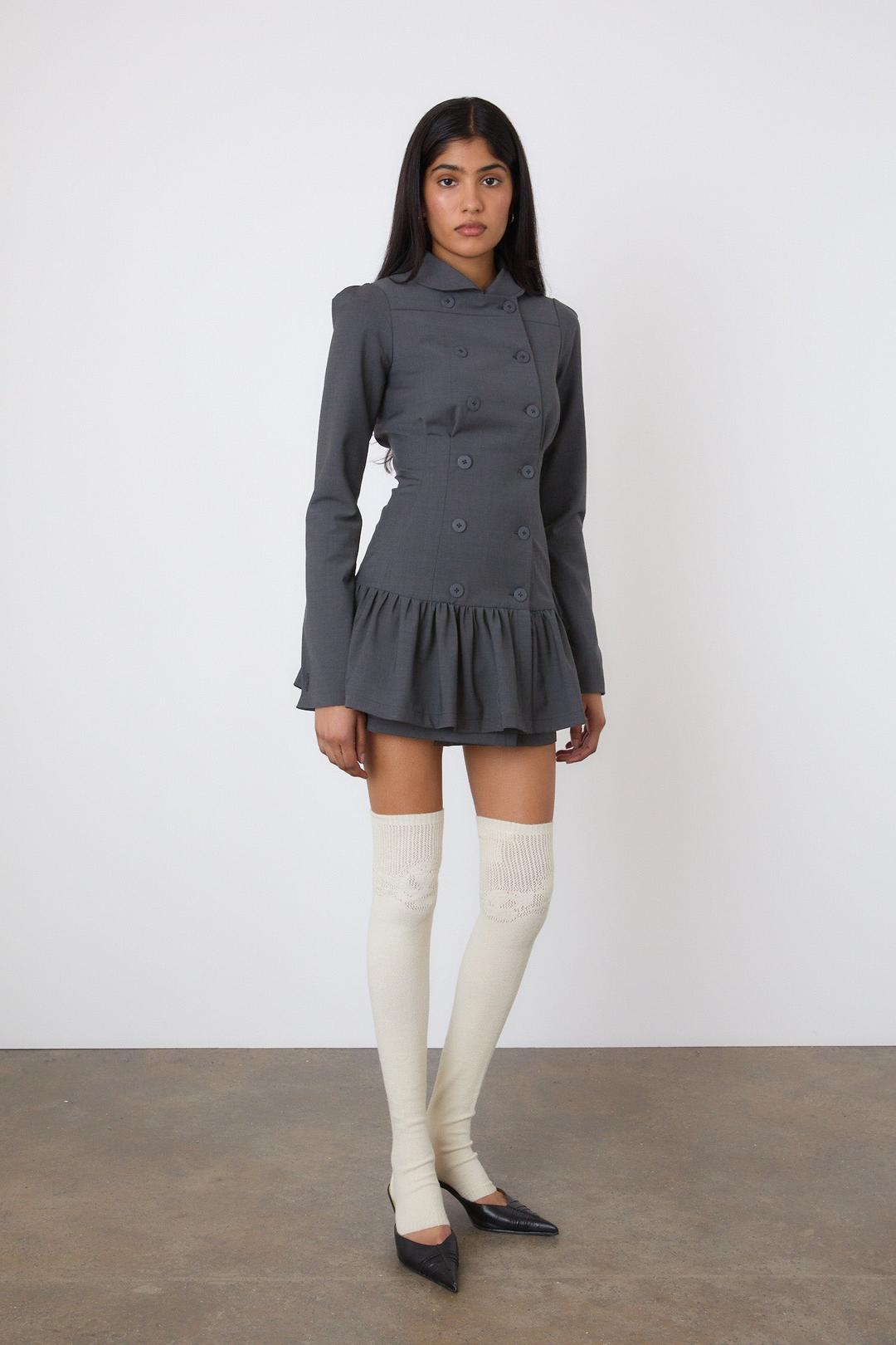 The Romy Dress, Grey Flint - Grey Flint / S