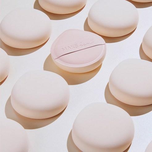 메이크힐 구름 팡팡 퍼프 대왕쿠션 대왕퍼프 3개 + 케이스 3개, 핑크, 3개 - 퍼프 | 쿠팡