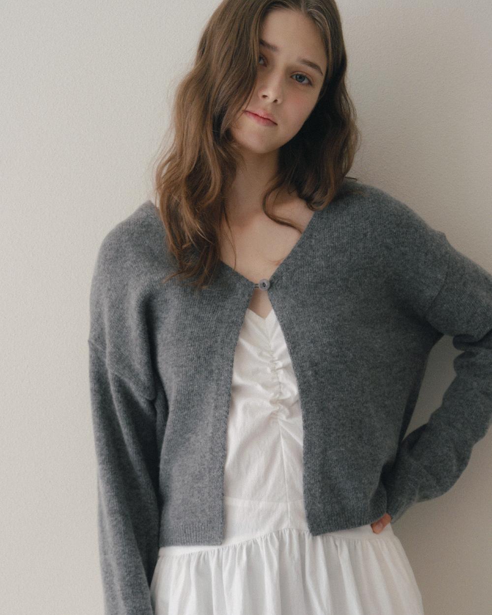 [9/25일 순차배송] Fine Wool Bolero Cardigan