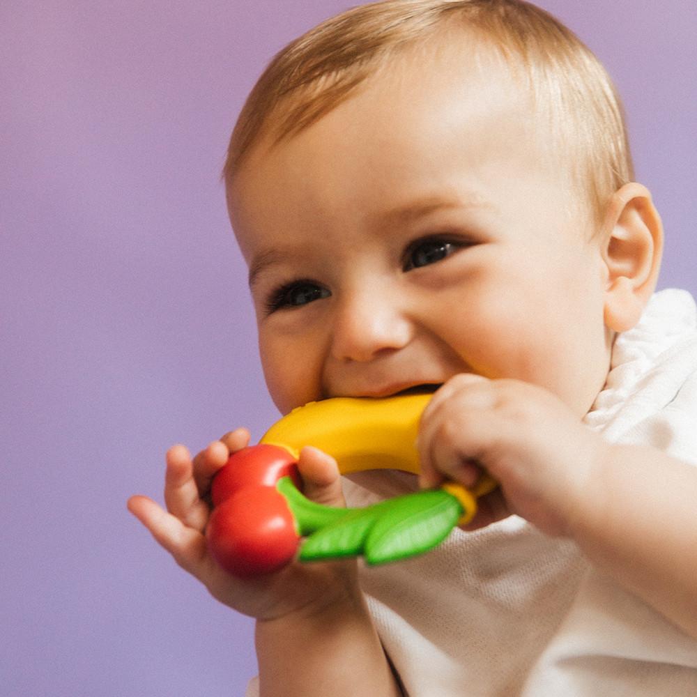[올리앤캐롤] 후르츠링 치발기 아기장난감 아기목욕 촉감놀이 EQ개발 신생아선물 백일선물