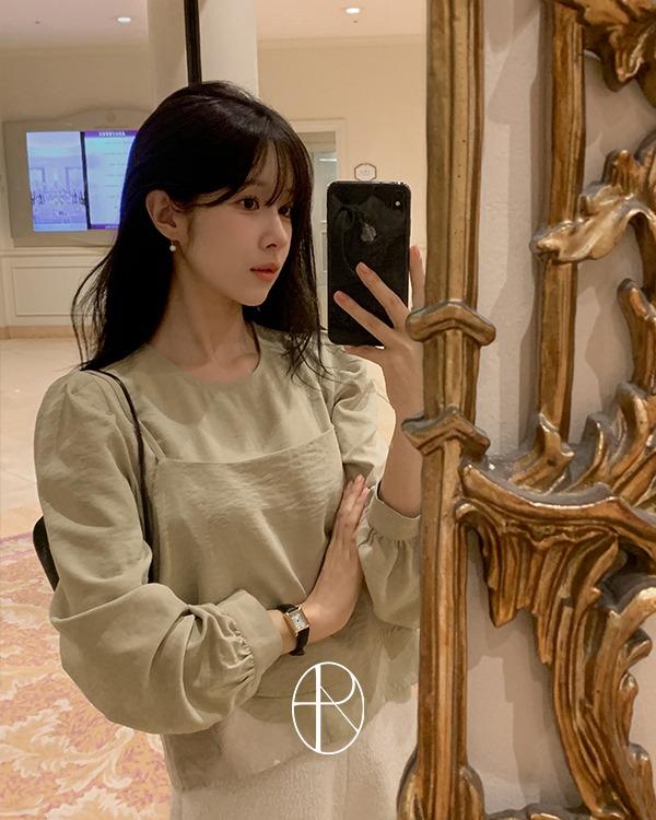 [MADE] 아워 블라우스 레이어드 세트(ver.윈터)