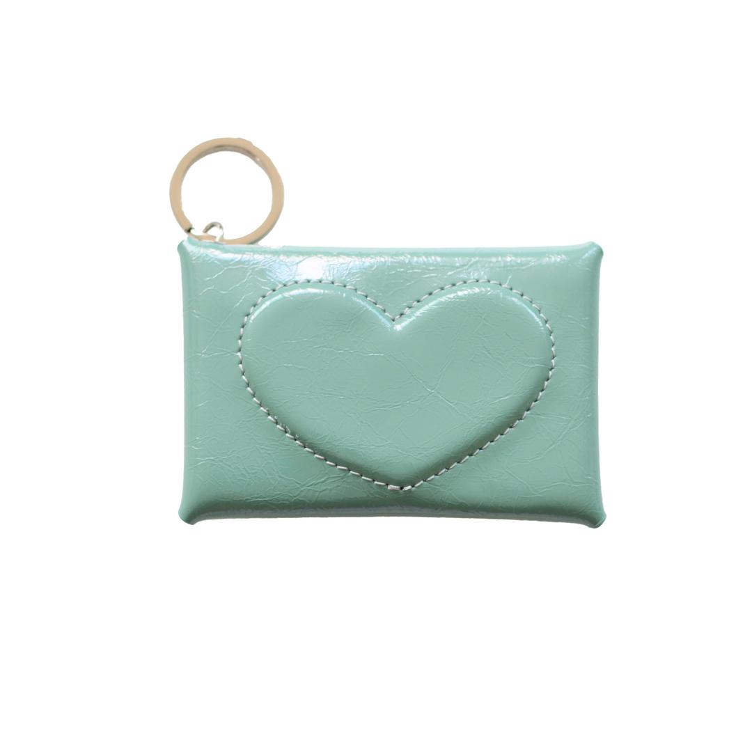 'shape of' purse - green