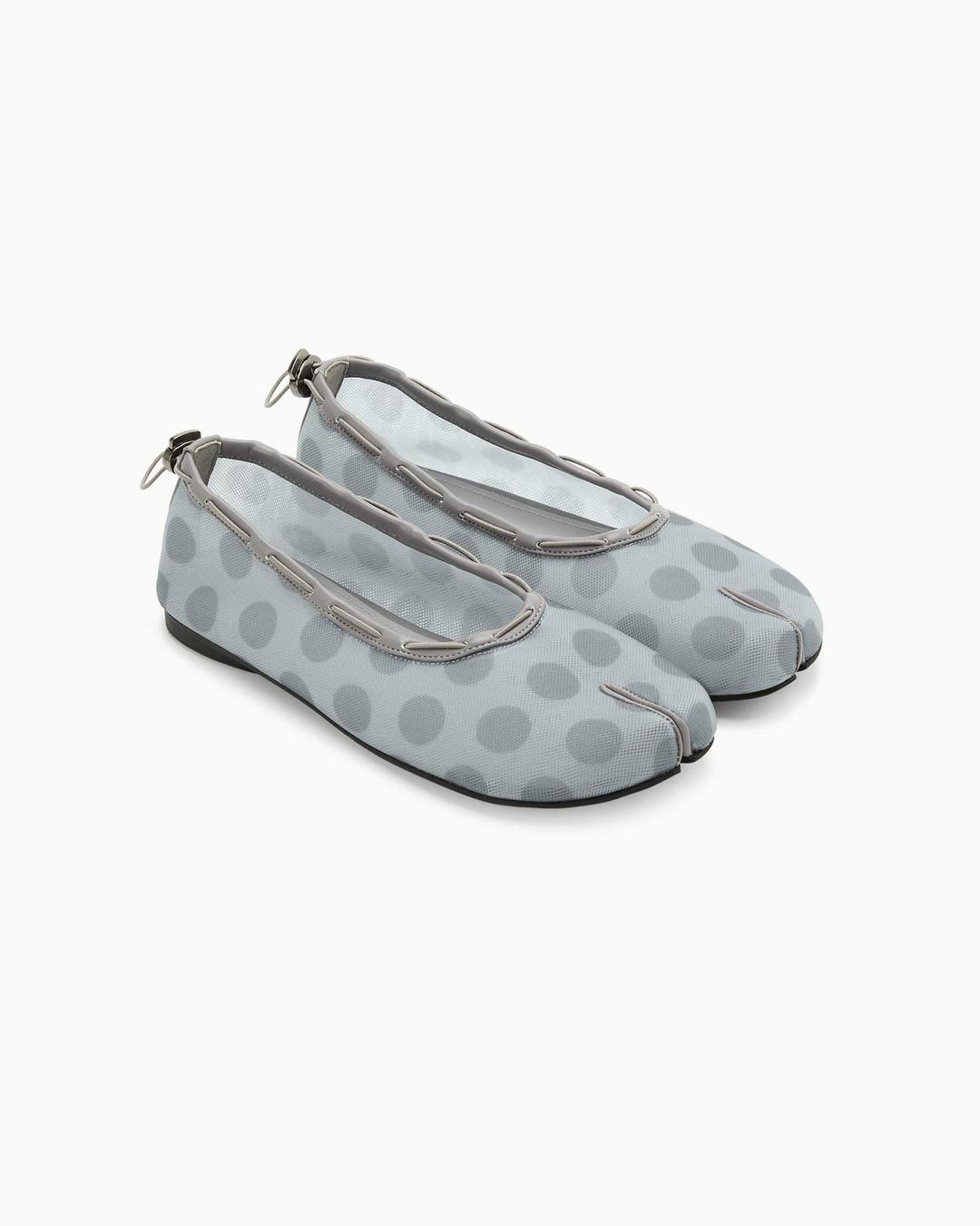 Mesh Air String Flat / Dot Gray