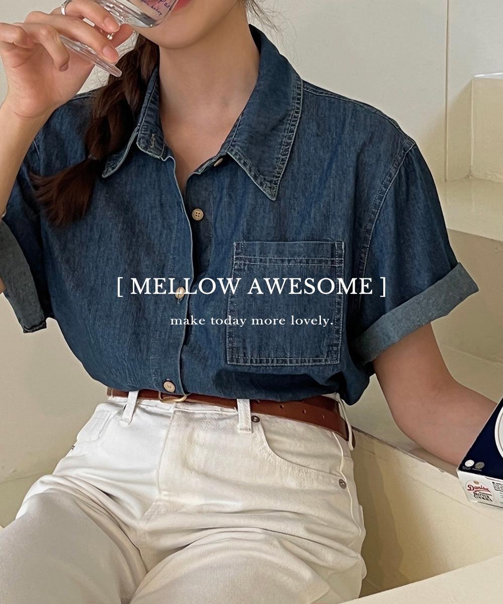 [MADE/누적 3000장🛒] 라이크 데님 셔츠