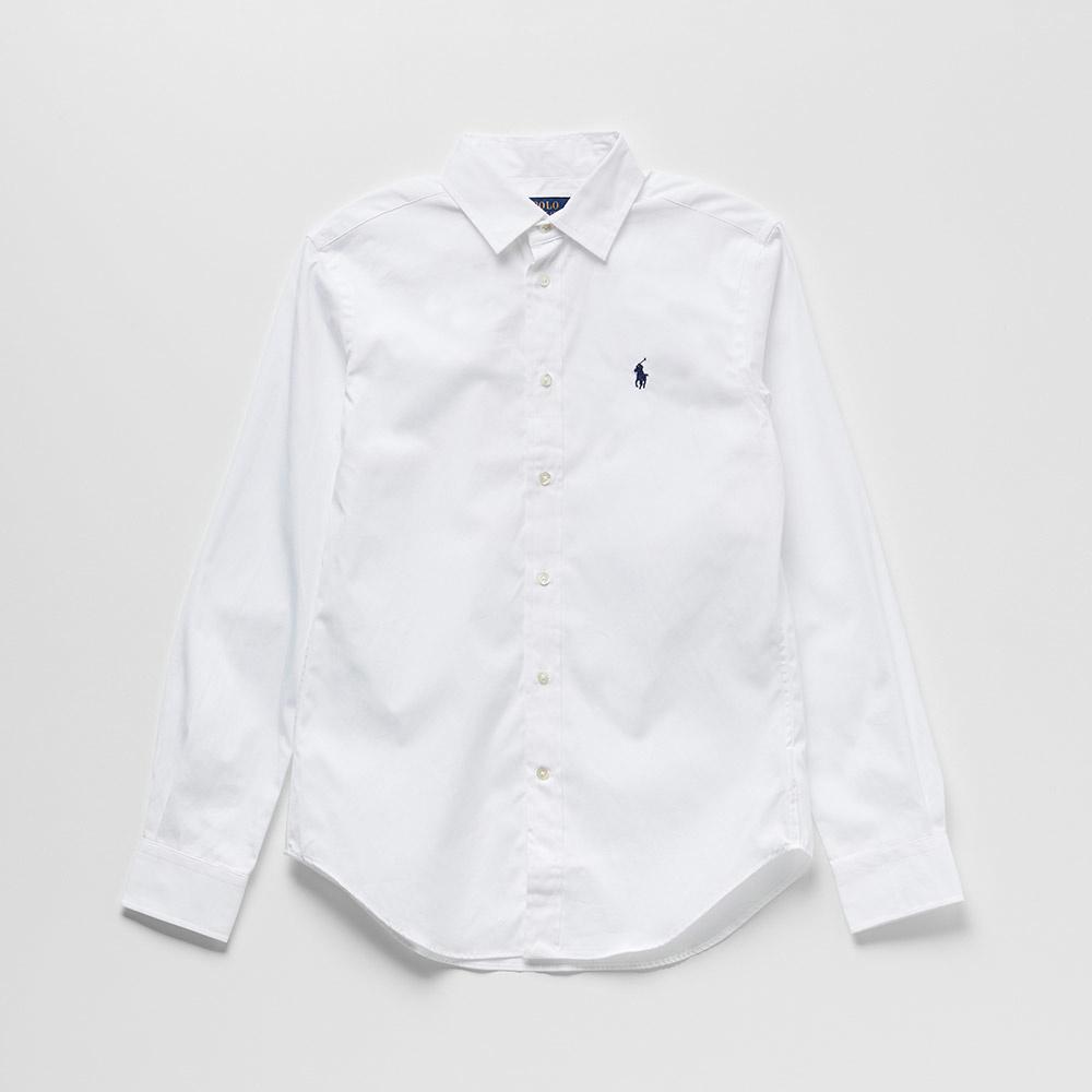 여성용 클래식핏 포플린 셔츠 (WHITE)