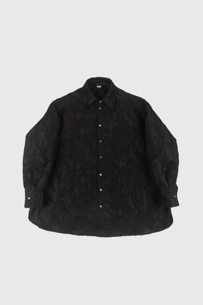 quinoa woven shirts - black