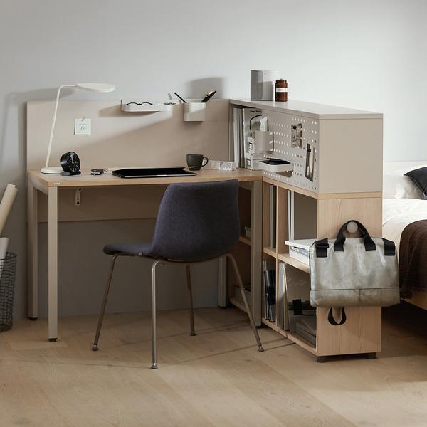 (온라인몰 전용) 3단 파티션책장 1400폭