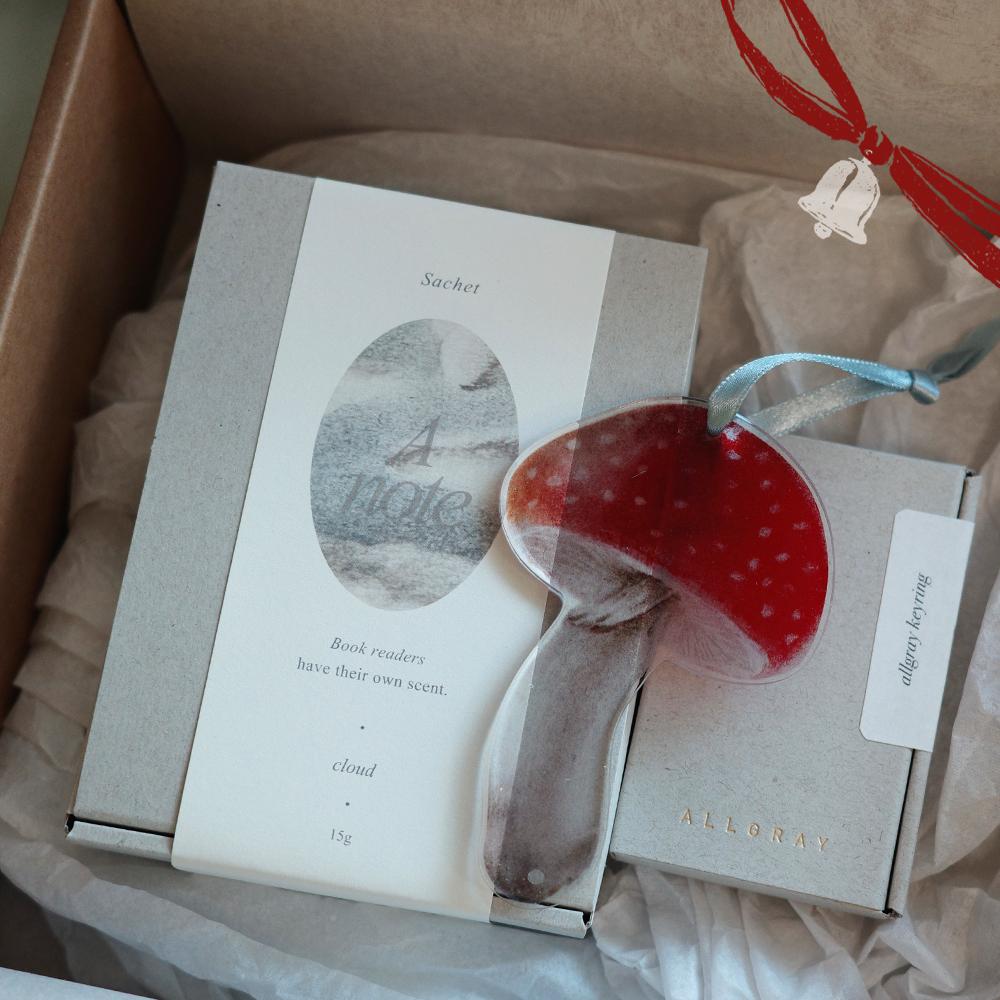 [선물포장] allgray gift set 06 _ 샤쉐 + 워즈키링 + 오너먼트 기프트세트