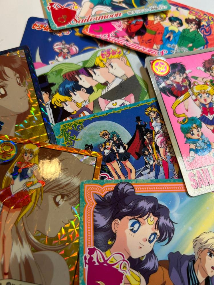 [중고] [재입고] 세일러문 일러스트 탑로더 포토카드 포카 굿즈 랜덤 1장