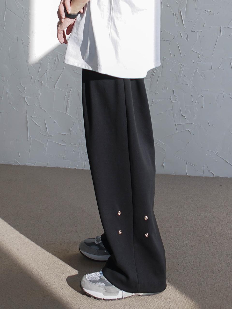 quater snap pants (2color)