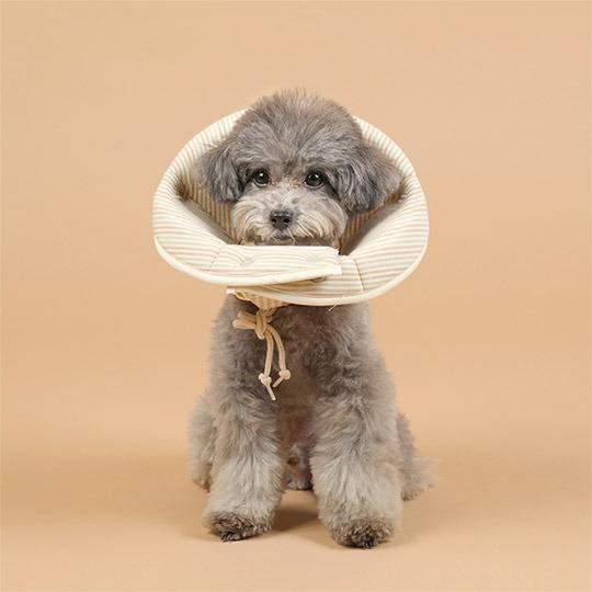 [개놀자] 오가닉 펜타곤 넥카라 - 강아지 고양이 넥쿠션