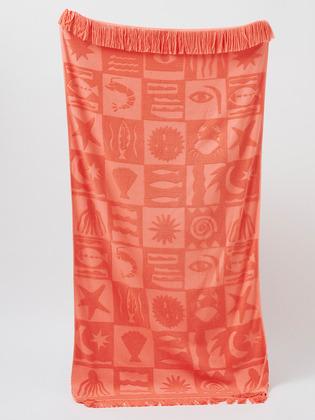 [국내공식] Luxe Towel De Playa Coral_코랄 럭스 비치 타올_S31LUXDC