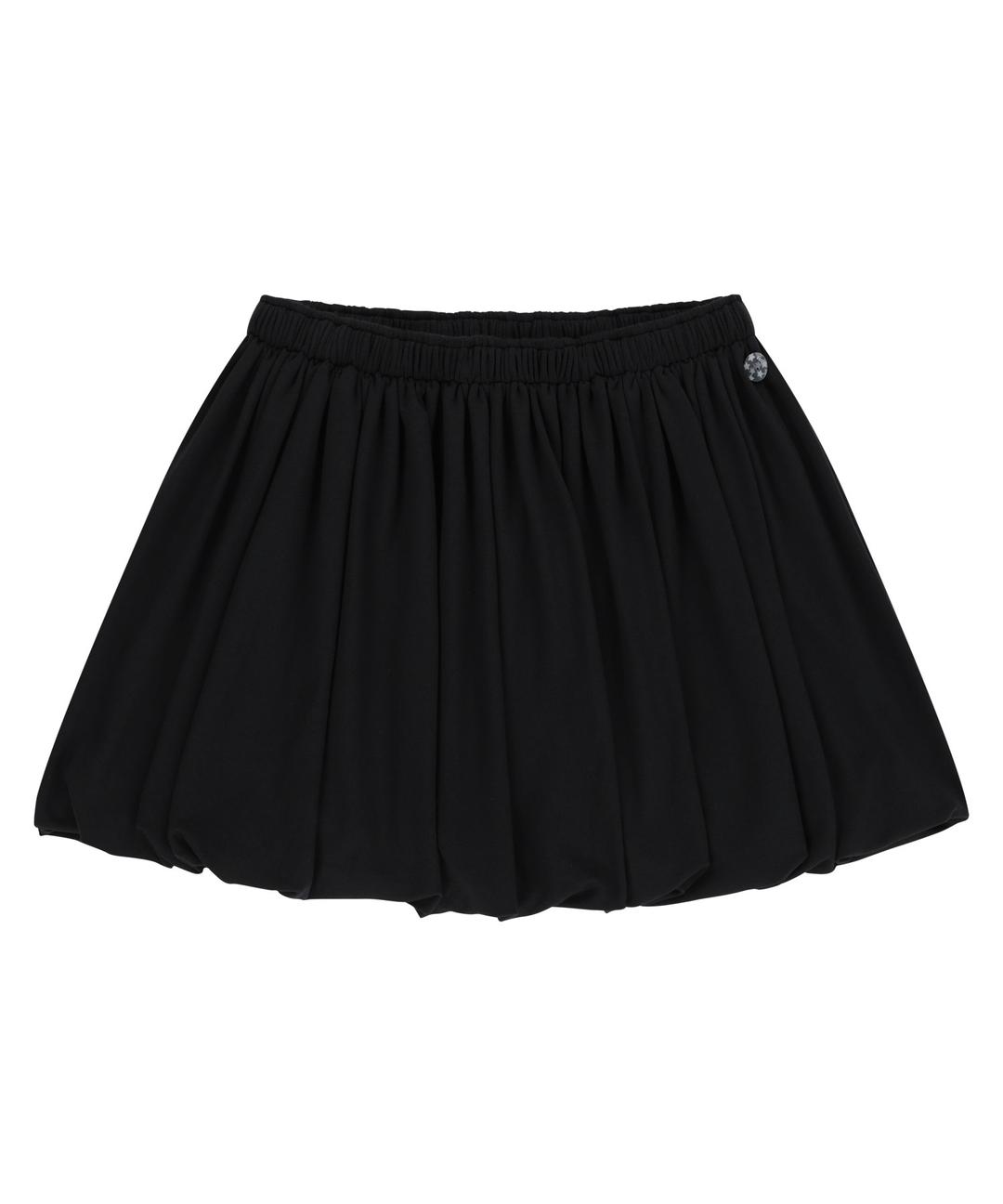 038 JERSEY PUMPKIN SKIRT BLACK