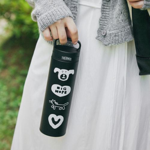 이나피스퀘어 보온보냉 캐리 핸들 텀블러 JOW-600KC (600ml)