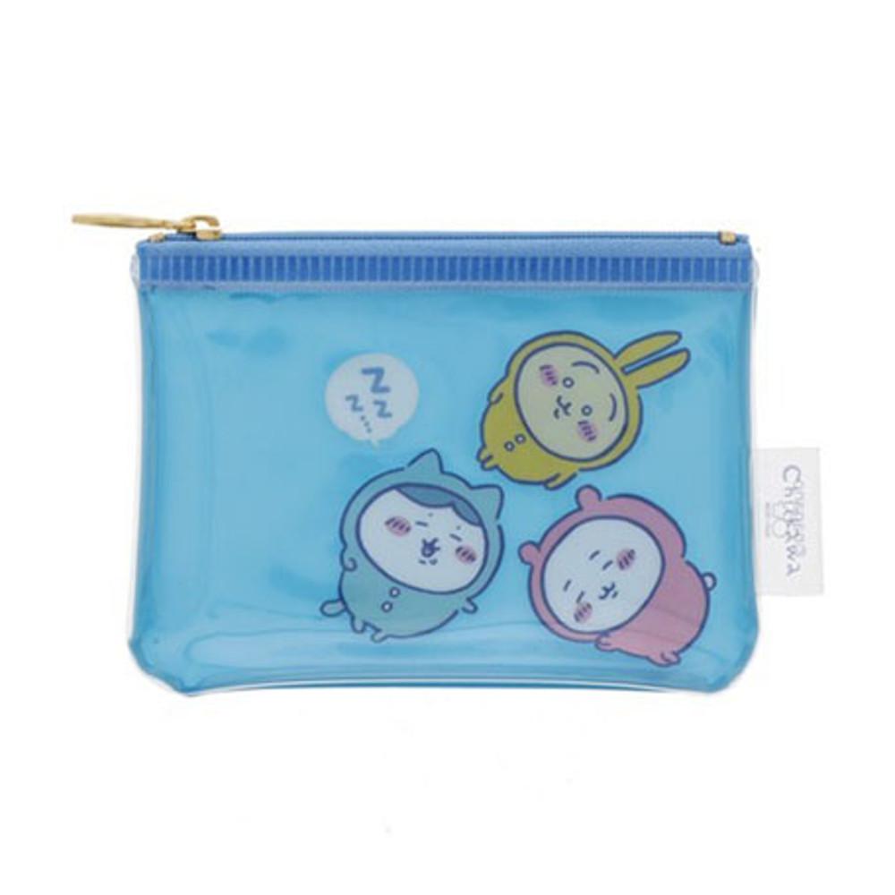 치이카와 미니 클리어 PVC 파우치 / 하치와레 우사기 캐릭터파우치 화장품파우치