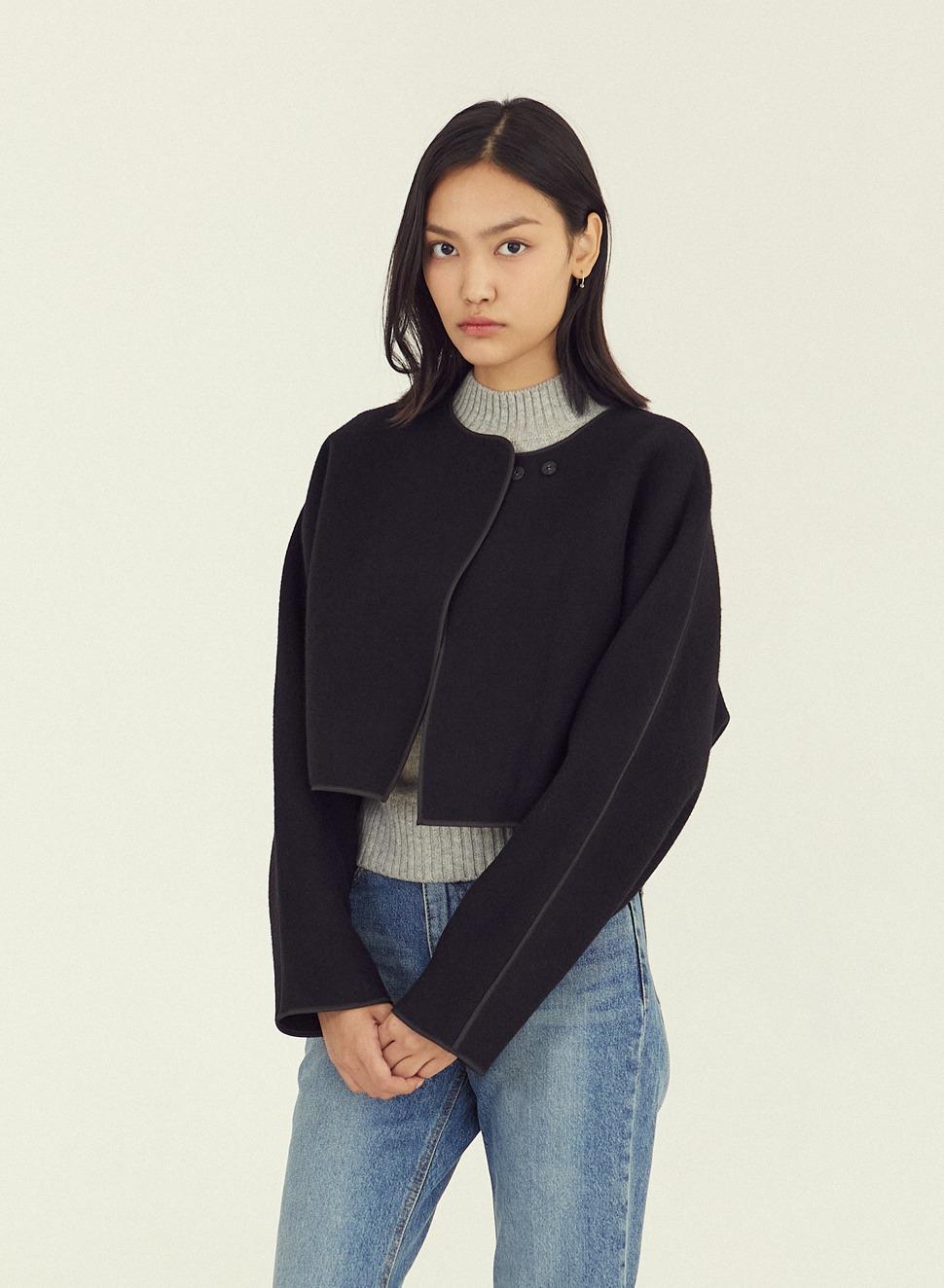 pigalle jacket (caviar black)