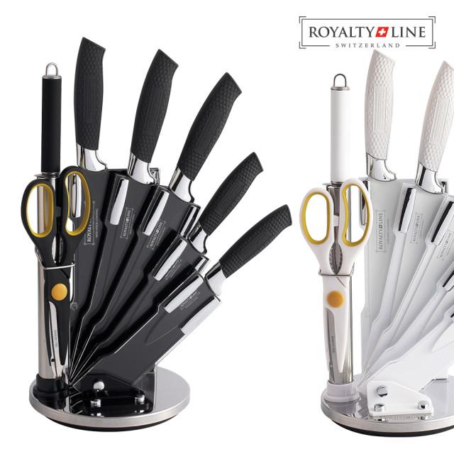 로얄티라인 스위스 8종 칼세트 모음 주방칼 식도 중식도 식칼 과도 부엌칼
