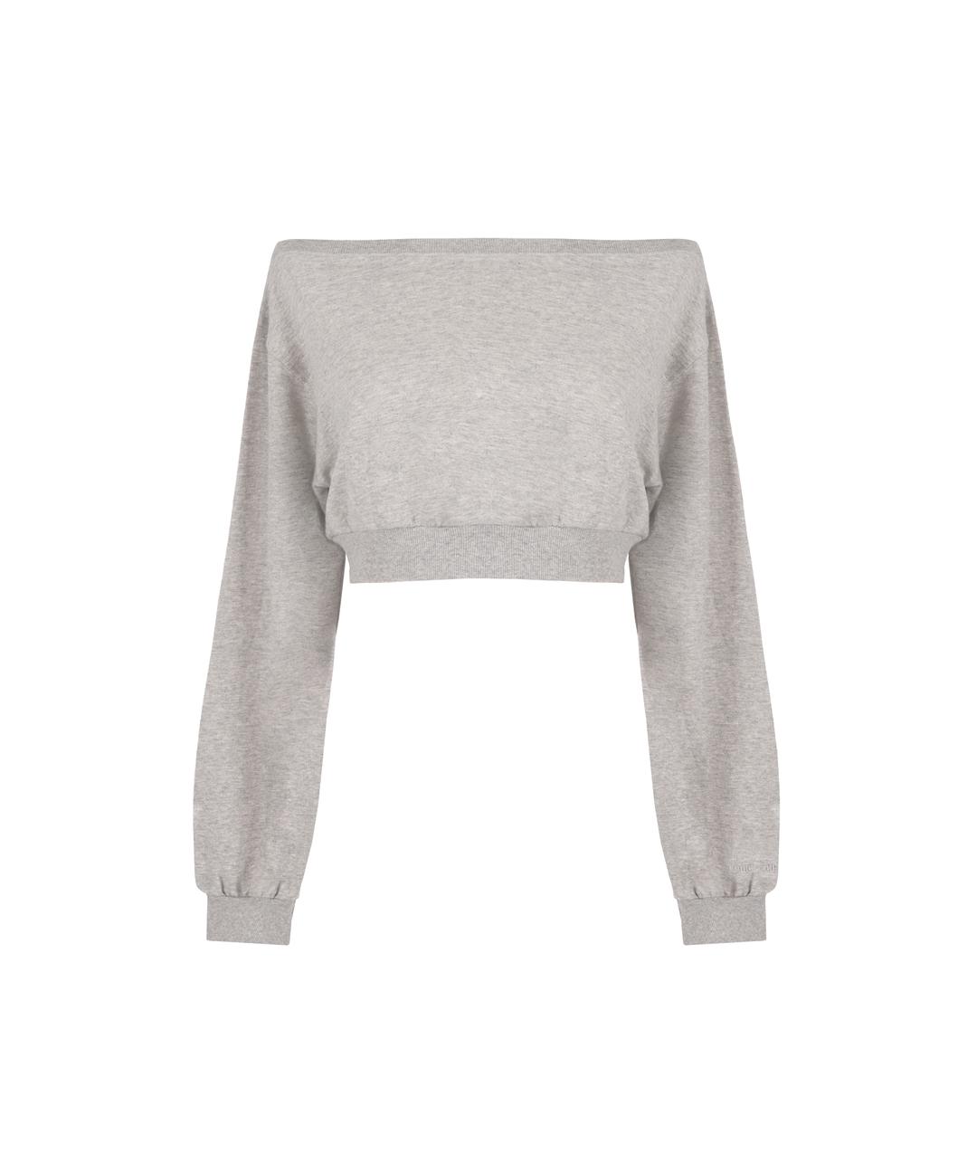 컴아웃앤플레이 [Made] Basic off-shoulder sweatshirt