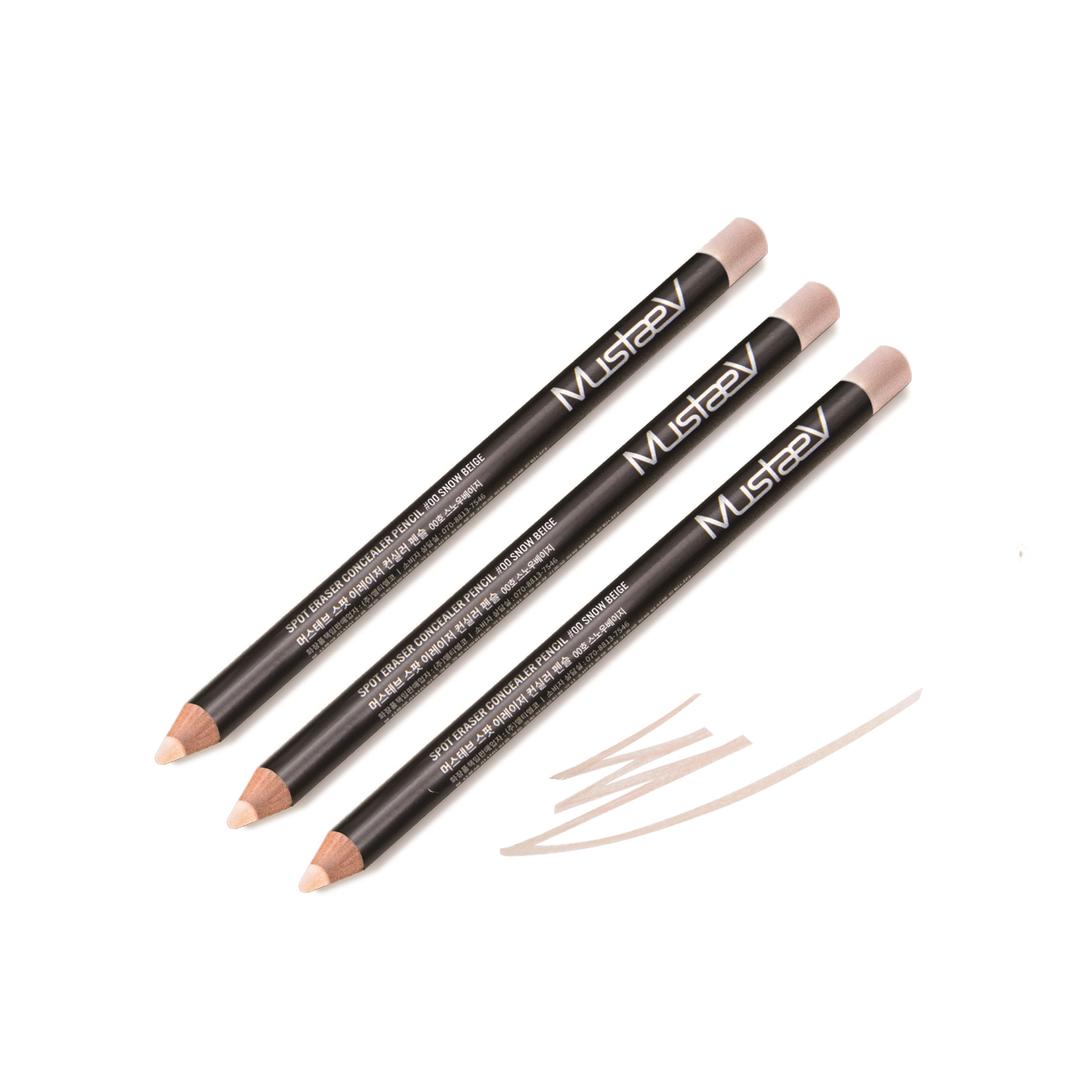 머스테브 스팟 이레이저 컨실러 펜슬,3개 세트