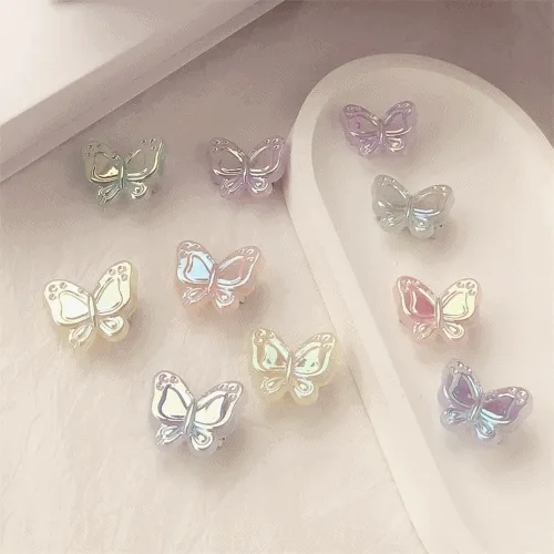 미니핀 나비삔 나비집게핀 체육대회머리핀 잔머리고정 앞머리