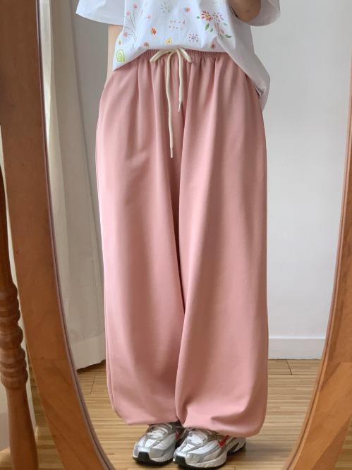 오버핏 밴딩 조거 pt