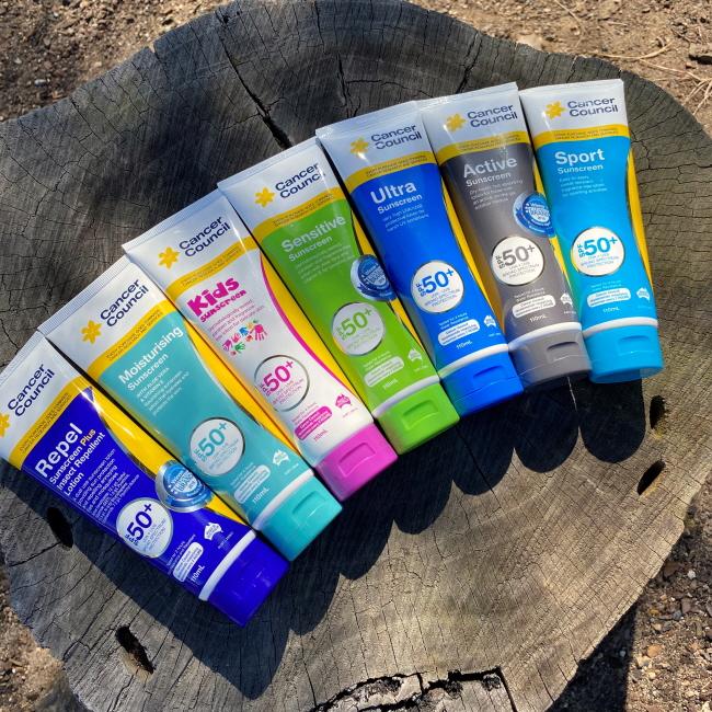 호주 캔서카운슬 선크림 튜브형 7종 SPF50 110ml