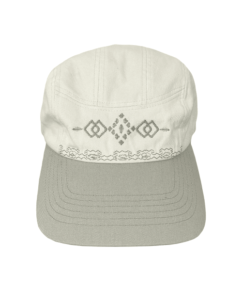 TCM ethnic 3 panel cap (ivory)