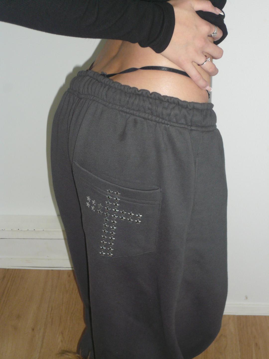 Saint Dept. Sweat Pants (Charcoal )