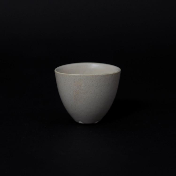 [정지원] Oval small Teacup | Beige