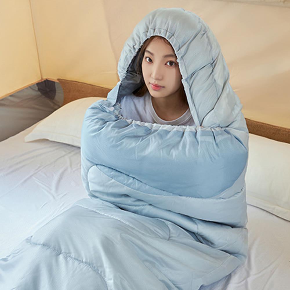 동계 침낭 겨울 캠핑 침낭 경량 극동계 2400g