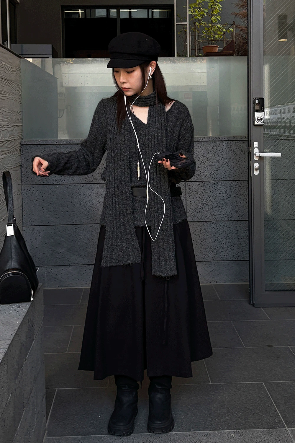 캣 플리츠 스커트 2 colors