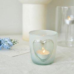 꼬떼따블 프로스트 하트 캔들 홀더