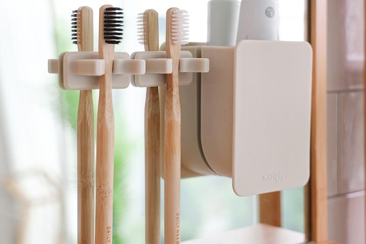 실리콘 칫솔꽂이