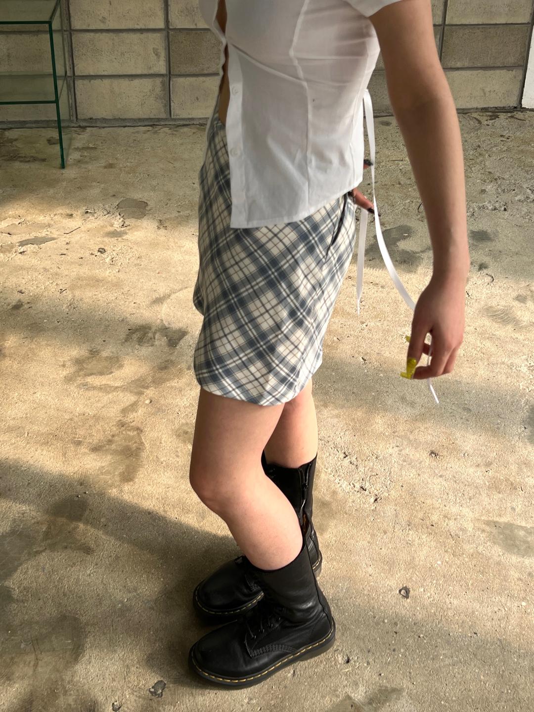 highteen mini skirt [하이틴 미니 스커트] | mcpheeseoul 맥피서울