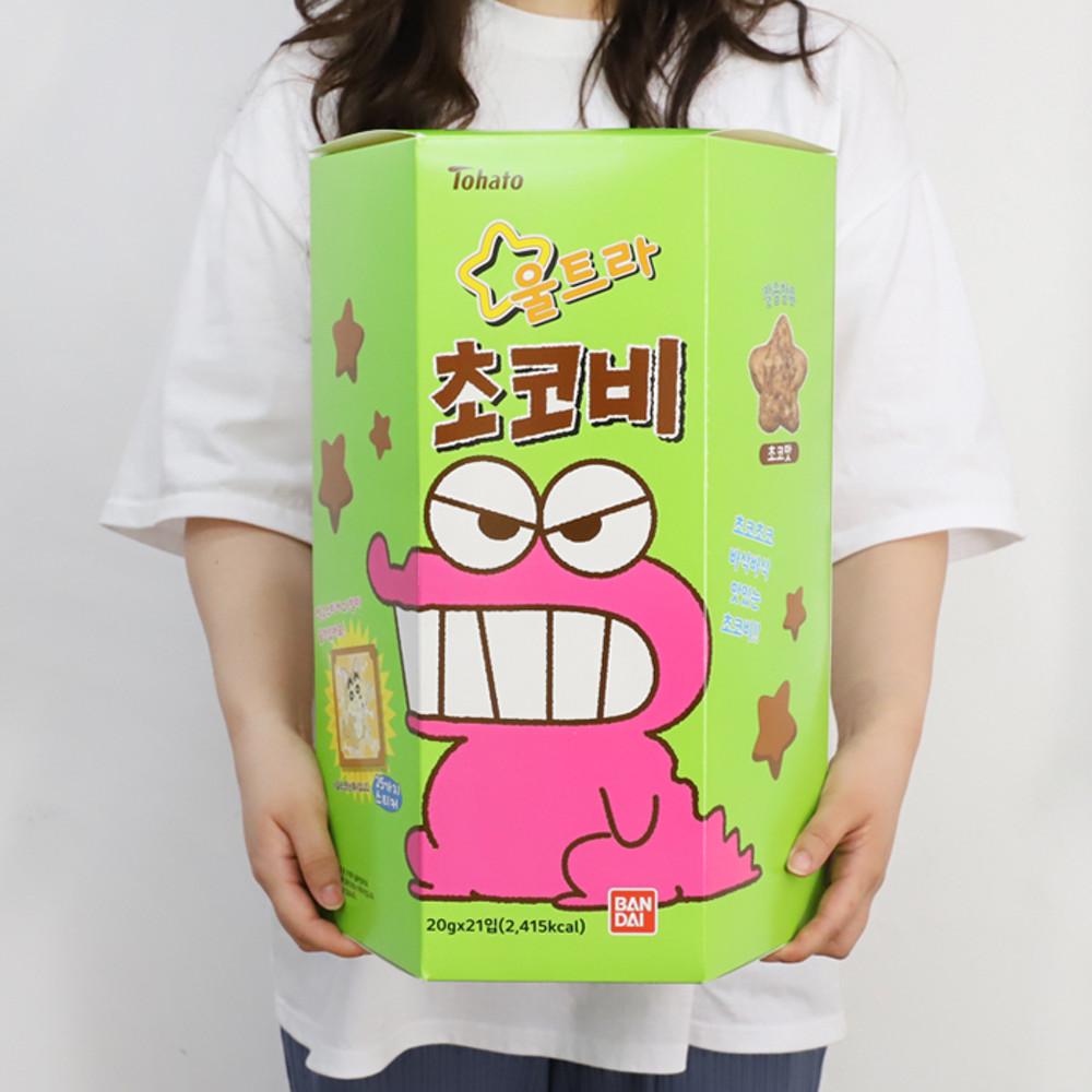 크레용신짱 점보 울트라 초코비 일본 짱구초코과자 아이스크림 선물세트