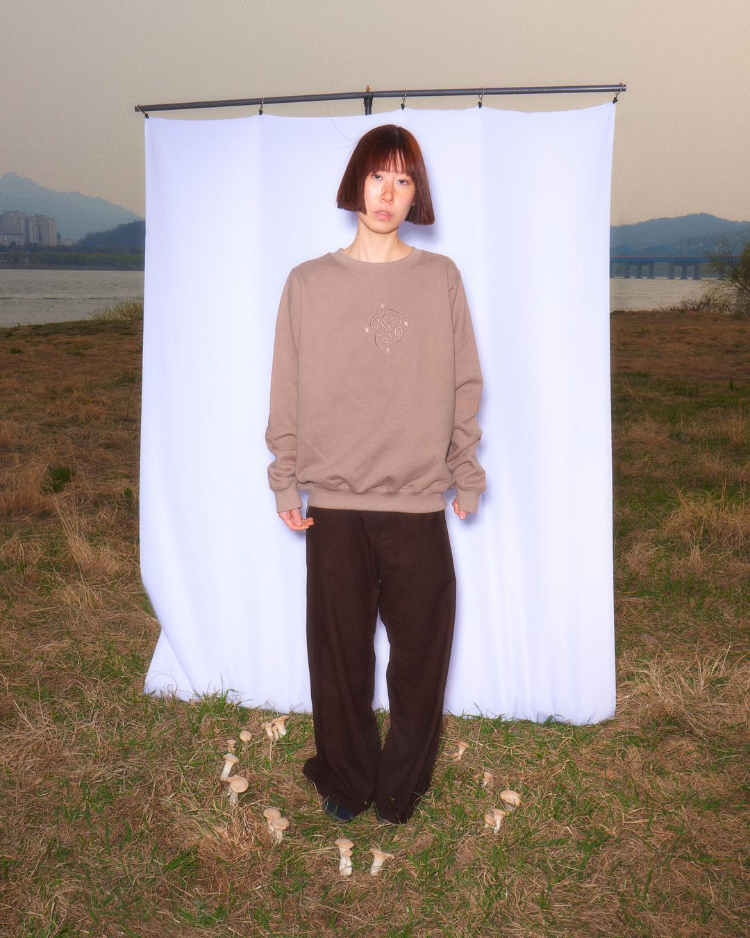 Spiral Tri Sweatshirt Cotton