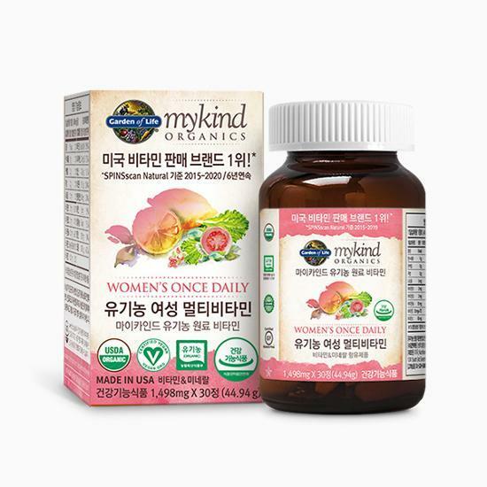 마이카인드 유기농 여성멀티비타민 30정(1개월분)