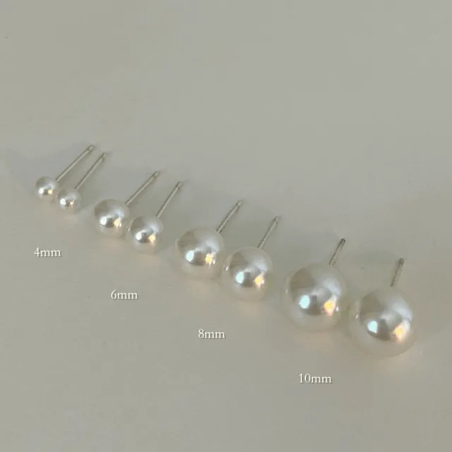 [당일발송/92.5 Silver] Daily Pearl Earrings (4 type)