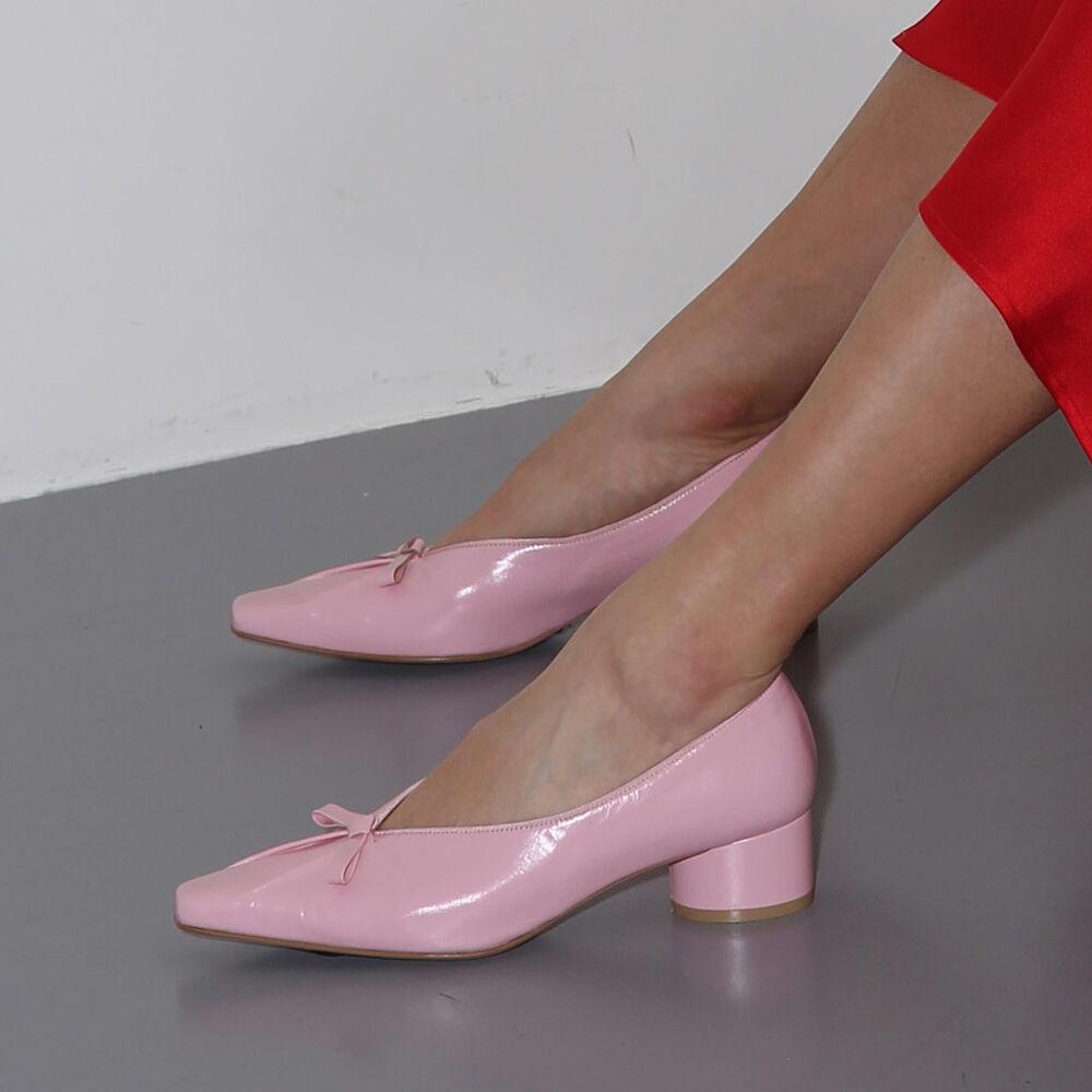 Ribbon pumps Pink