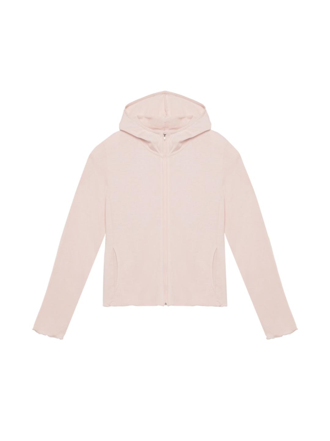Hoodie Long Sleeve  - Pink