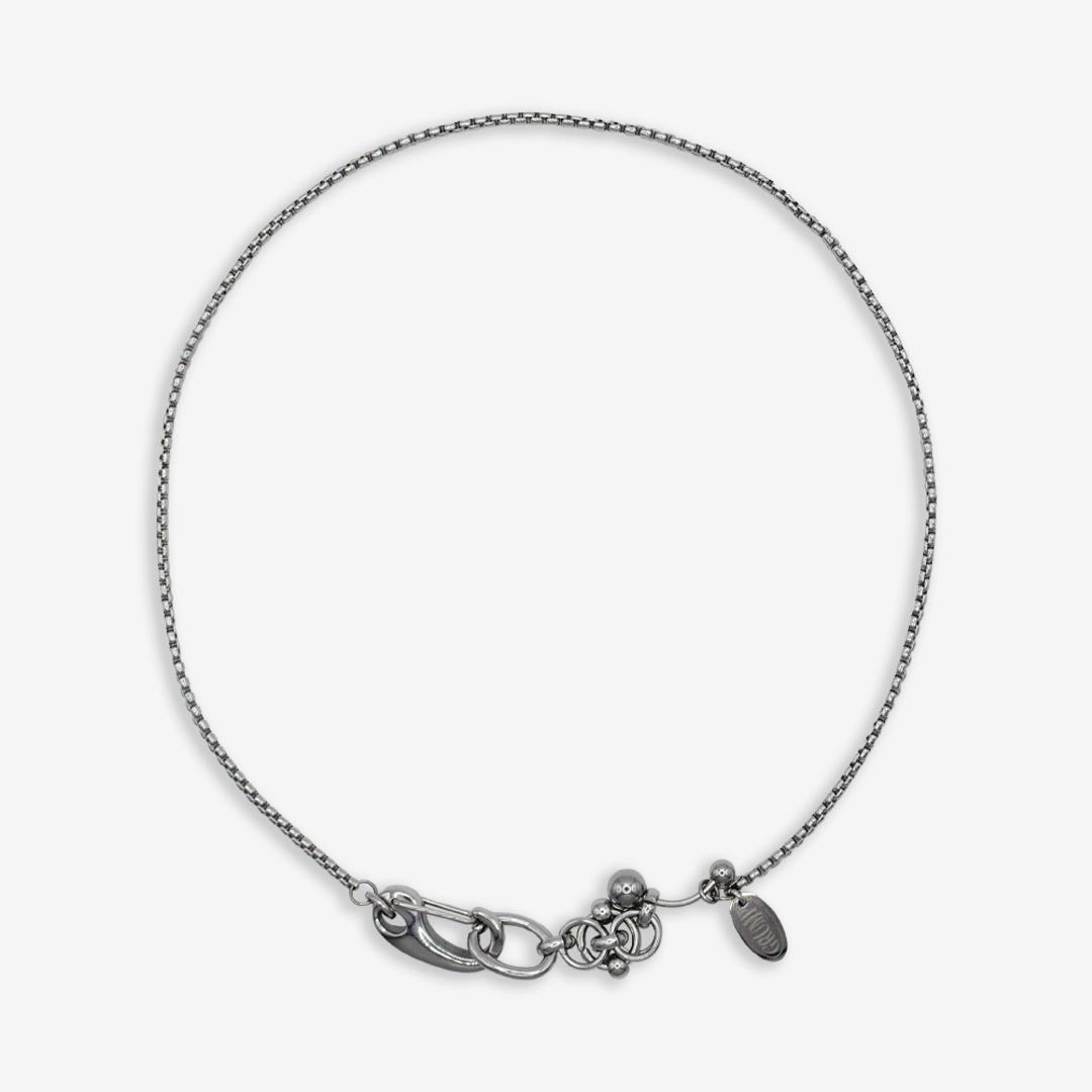 Pierce Ball Buckle Necklace