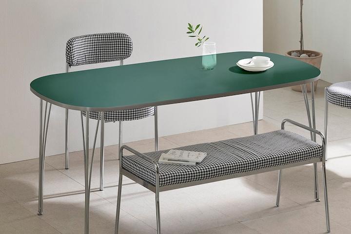 어센틱 미드센츄리 모던 인테리어 카페 식탁 타원형 테이블 1700 5colors