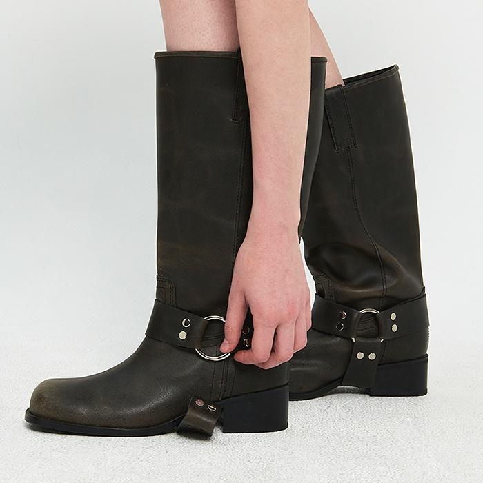 [단독] BIKER BOOTS / 2 COLORS