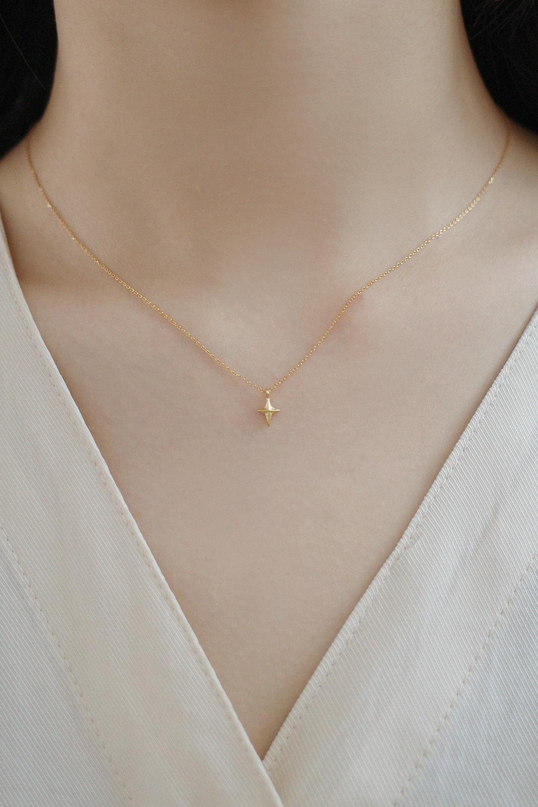 (925) Flash Necklace (2colors)