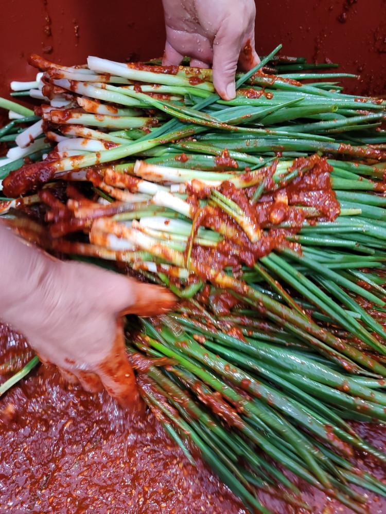 쪽파김치 [원산지:국산]