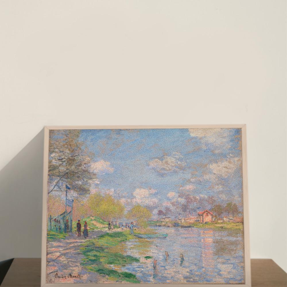 [로즈몬드] 클로드모네 DIY 명화그리기 세트 직장인 집콕 태교 그림 취미 생활 그림