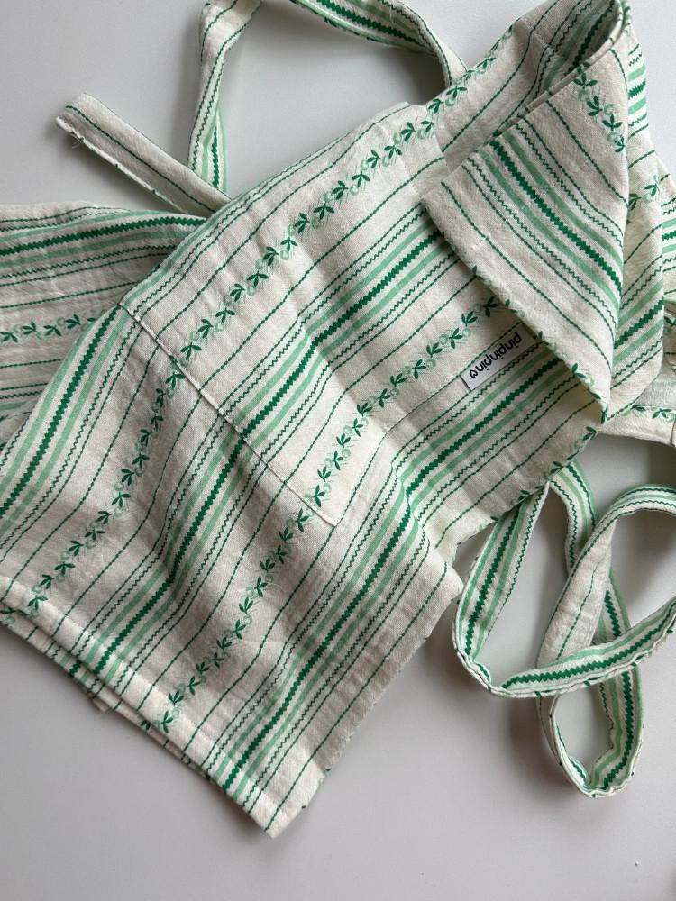 그리너리스트라이프 앞치마 허리앞치마 쁘띠앞치마 짧은앞치마