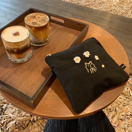 팝콘팡팡 오픈파우치/이북파우치