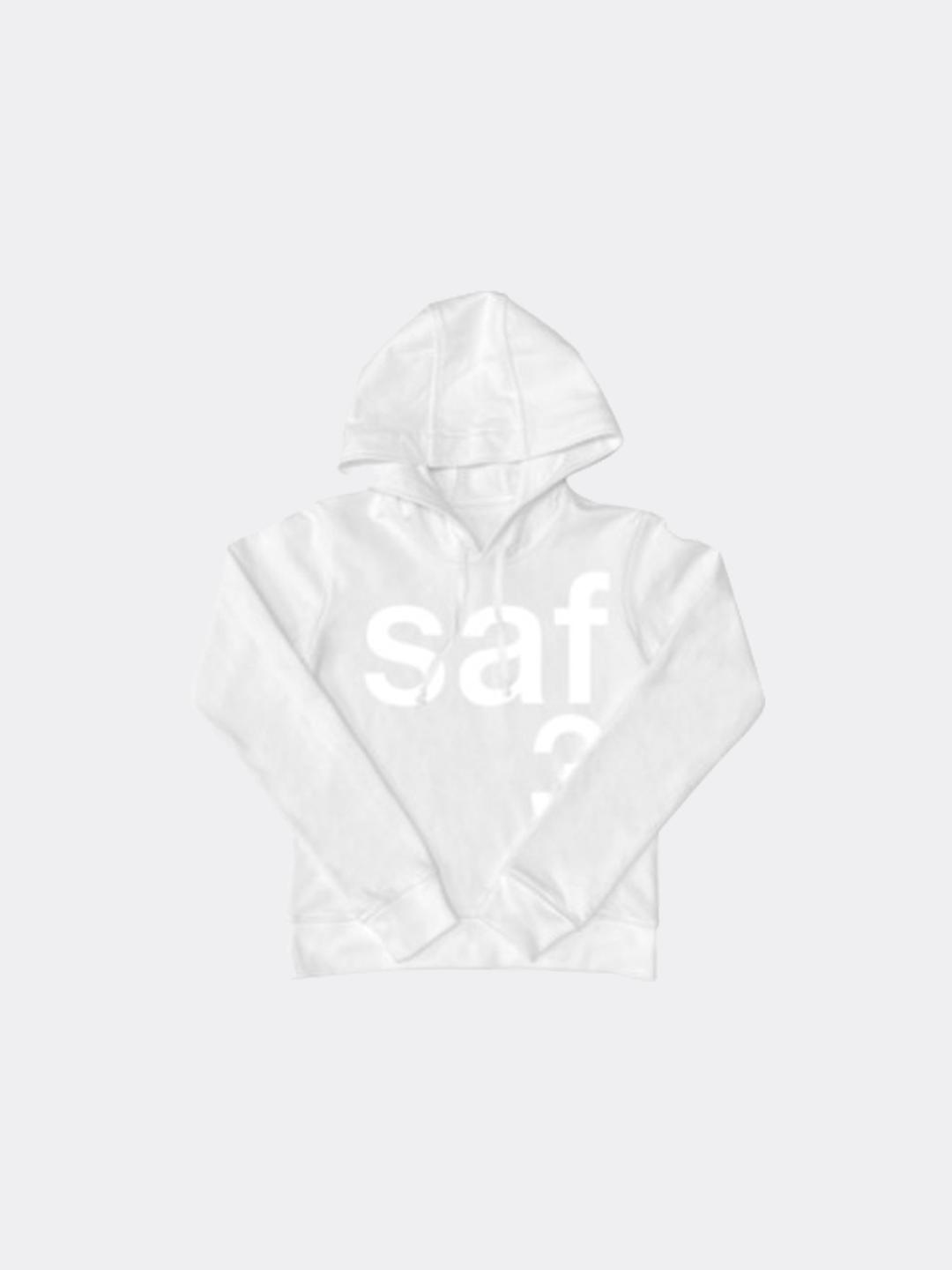 사파리스팟 1/2 BASIC SAFARI HOODIE-WHITE