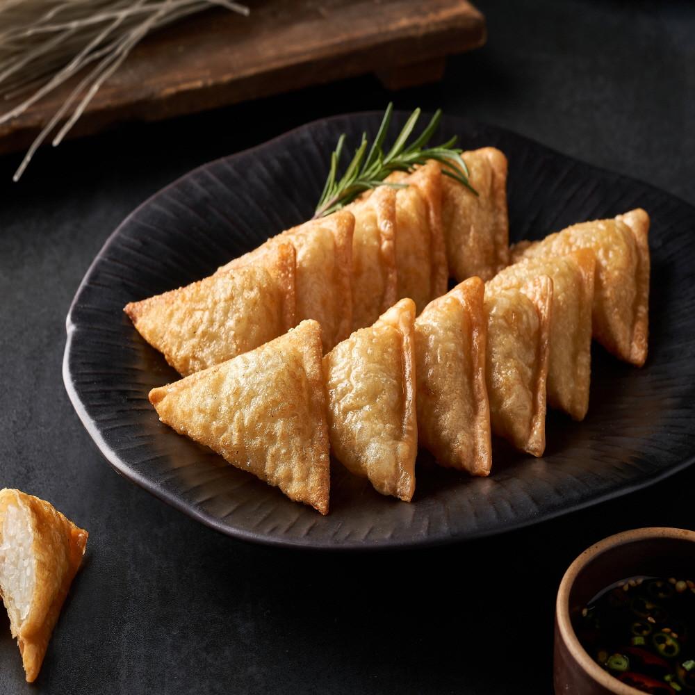 냉동세모당면만두1kg 50개내외 삼각만두 떡볶이만두 튀김만두